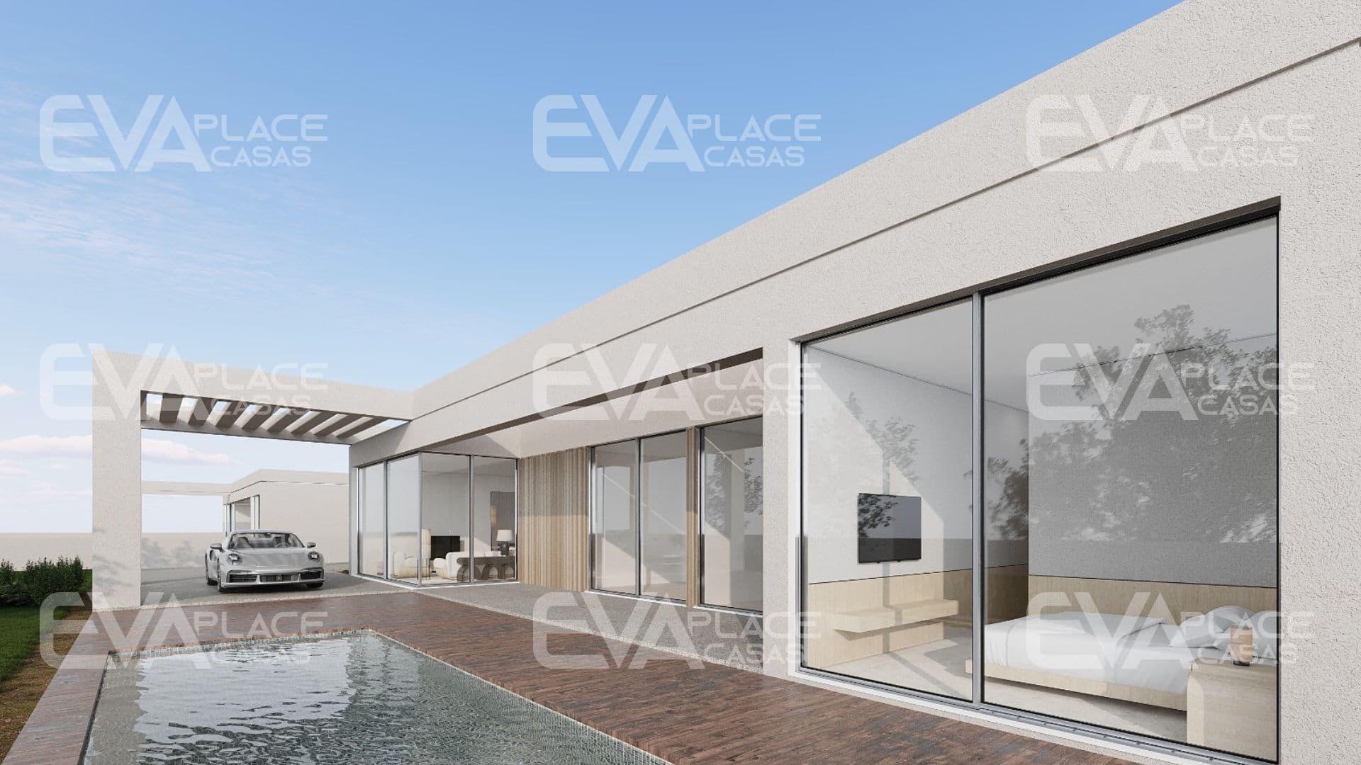 Casa em aço leve modelo Portland - EVAPLACE