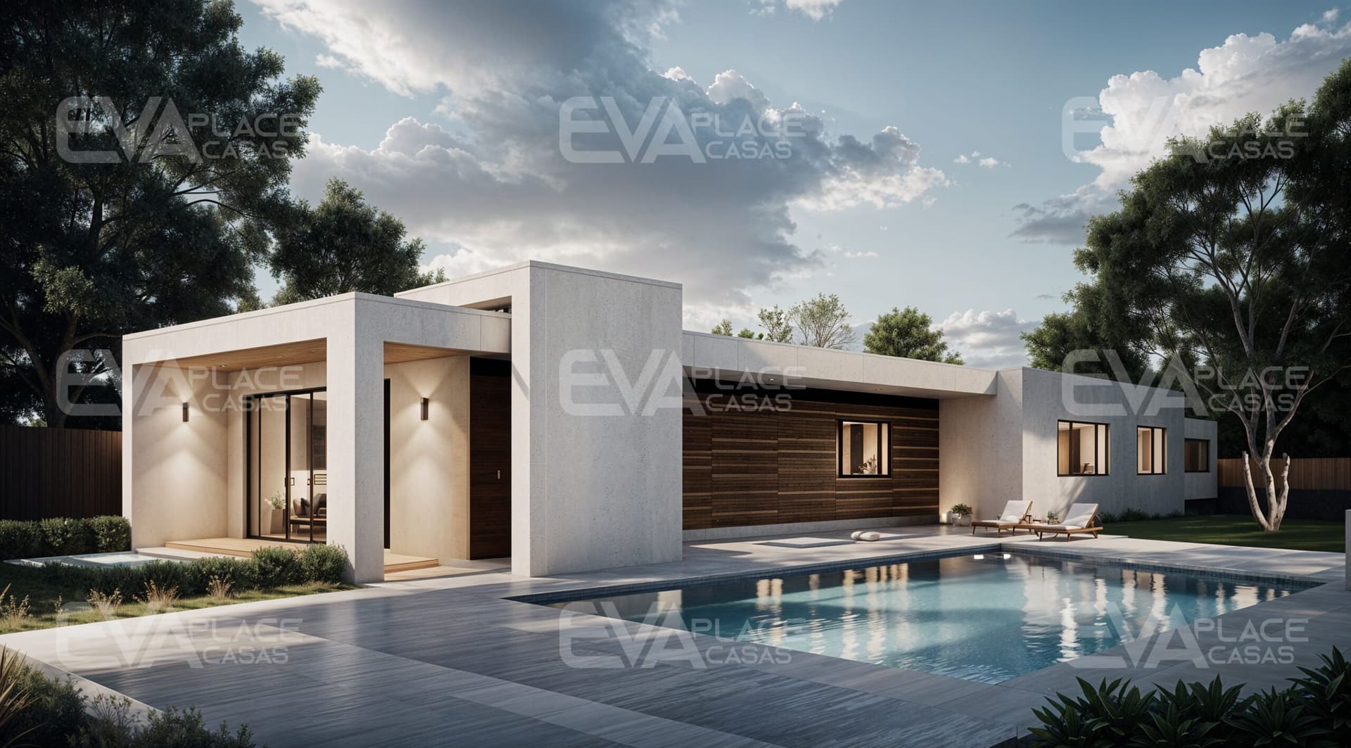 Casa em aço leve modelo Oakland - EVAPLACE