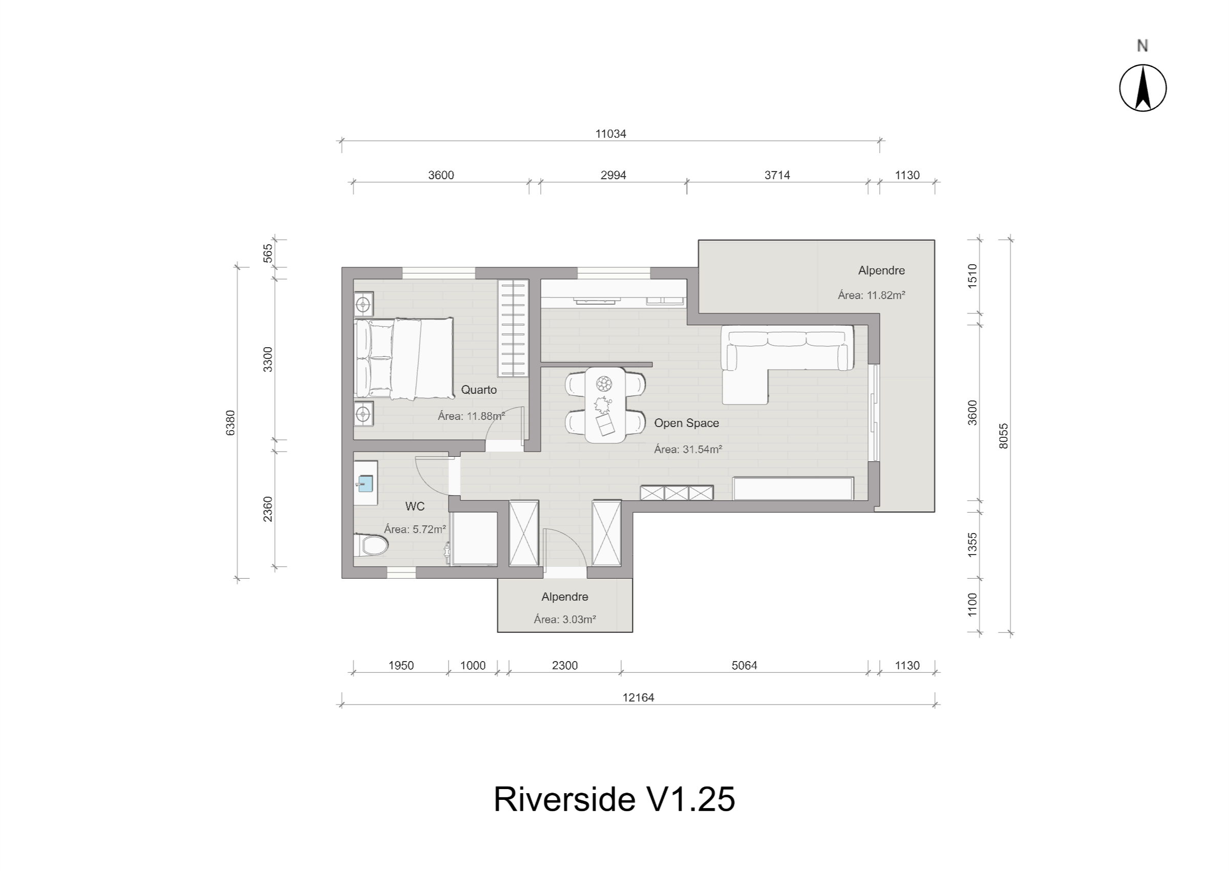 Riverside - planta