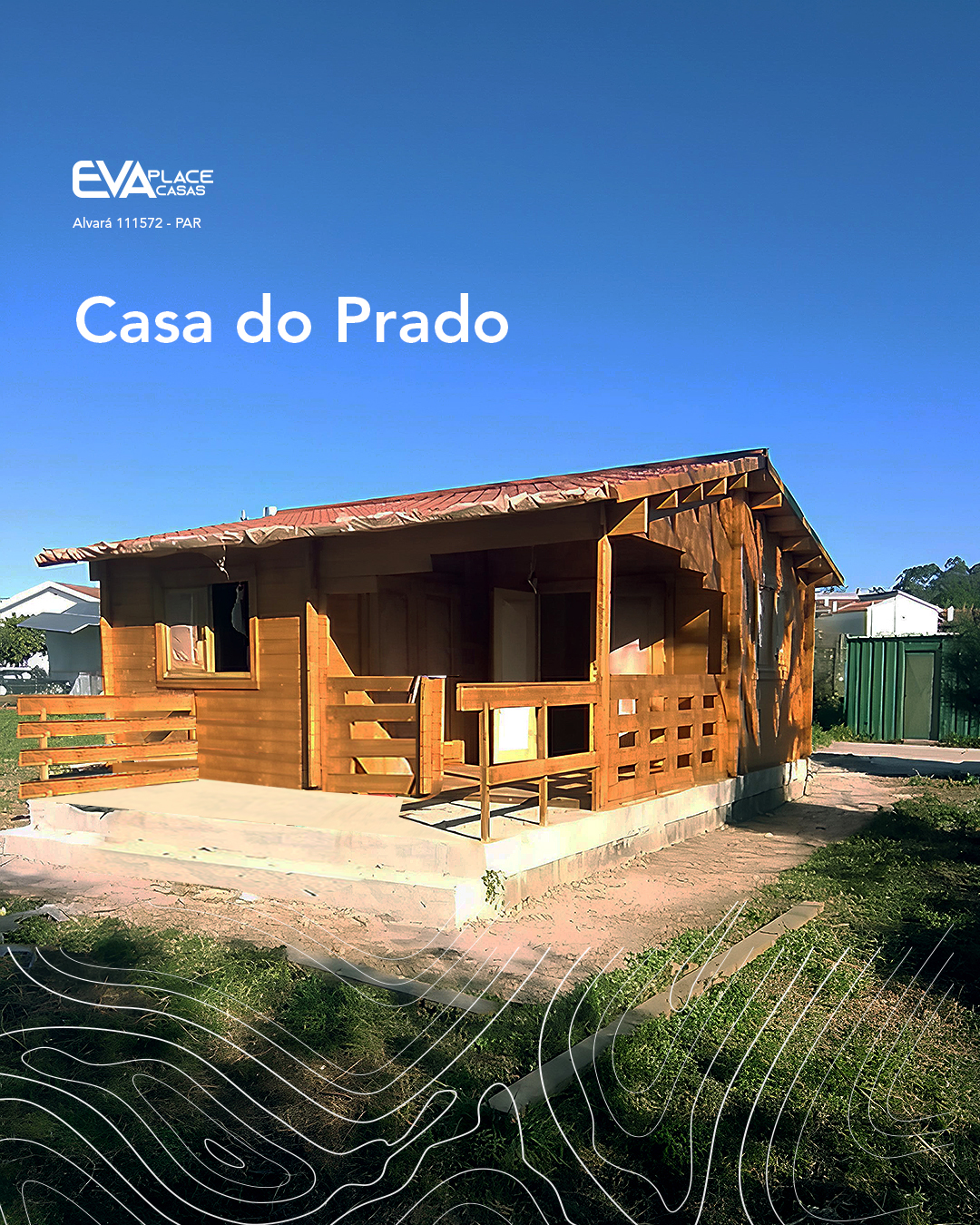 Casa de madeira -Prado